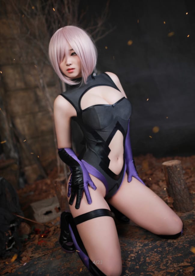 Bambi(밤비) –NO.32 Mash Kyrielight (Shielder)[22P/179MB]-1