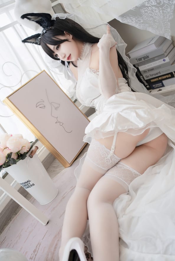 小仓千代w –NO.017 爱宕婚纱[20P/125MB]-1