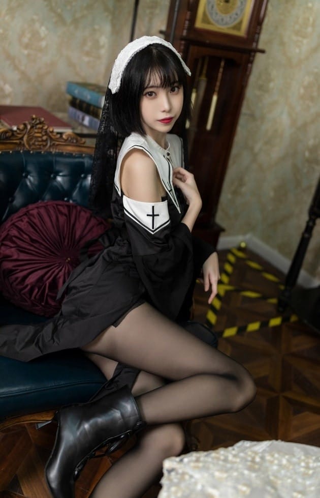 许岚LAN – NO.16 暗黑修女[40P-640MB]-1