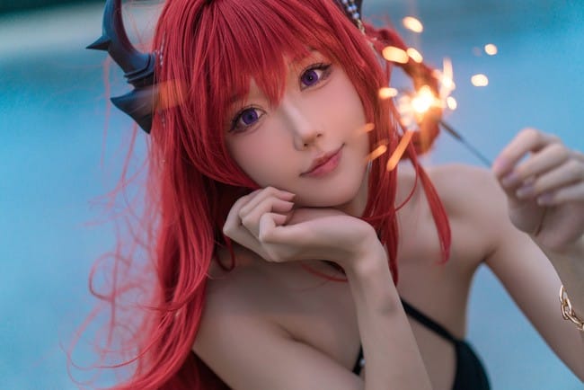 阿包也是兔娘 –NO.061 明日方舟 史尔特尔[50P-808MB]-2