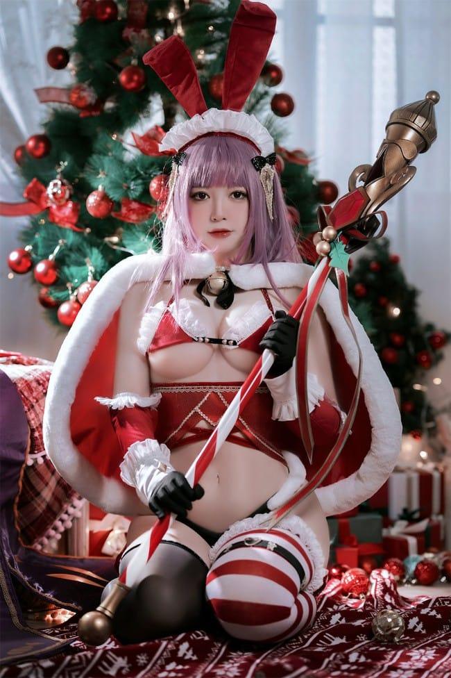 半半子 – NO.65 Christmas Bunny Aike [41P-457MB]-1