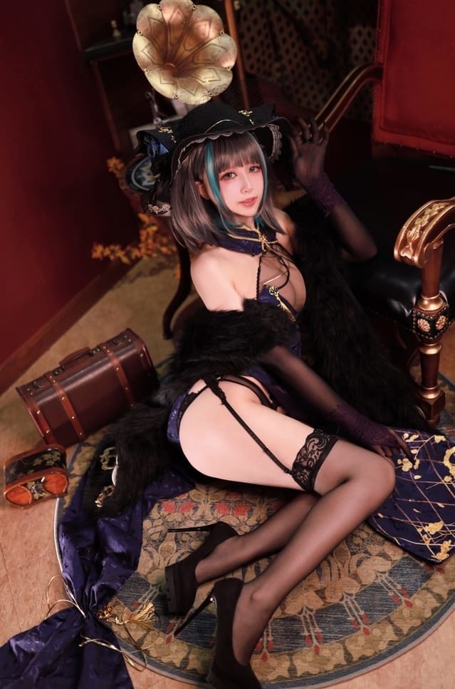 黑白御猫 NO.07 柴郡旗袍 [37P-122M]-2