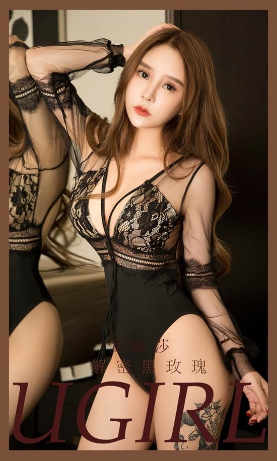 [爱尤物]2023 NO.2516 爱丽莎 解密黑玫瑰[35P／137MB]-1
