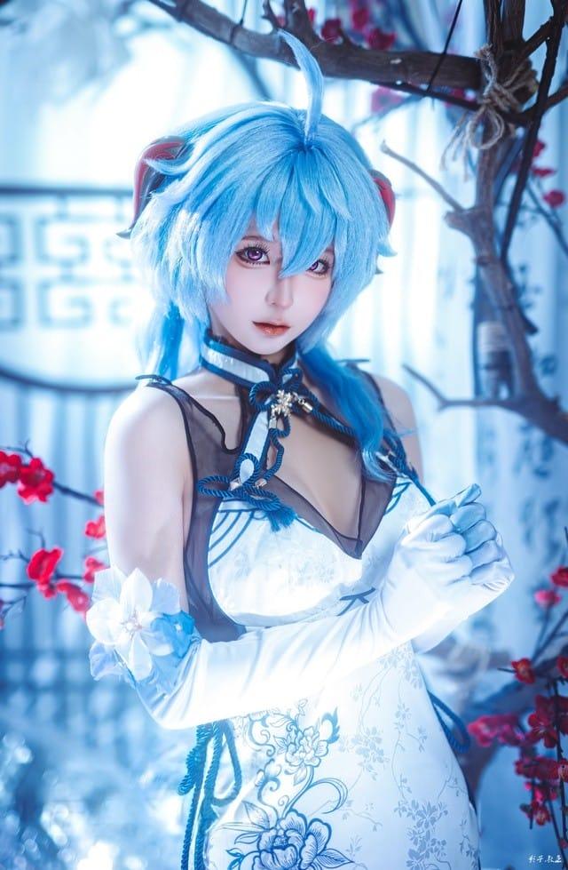 蠢沫沫 – NO.332 24年会员 原神 甘雨旗袍[27P-175MB]-1