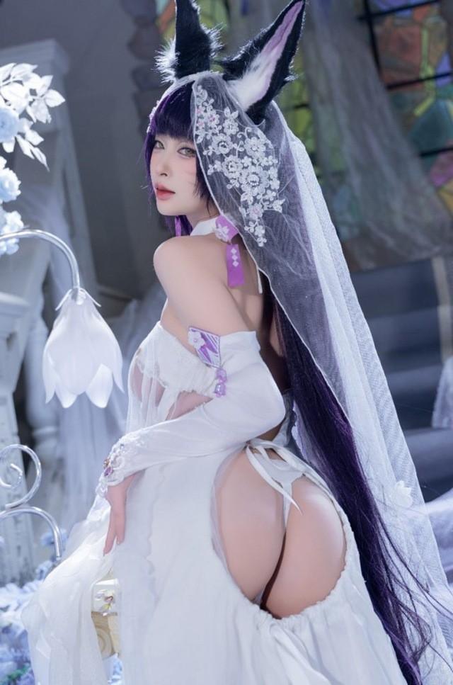 清水由乃 – NO.077 碧蓝航线 武藏 紫藤花[51P1V-638MB]-2