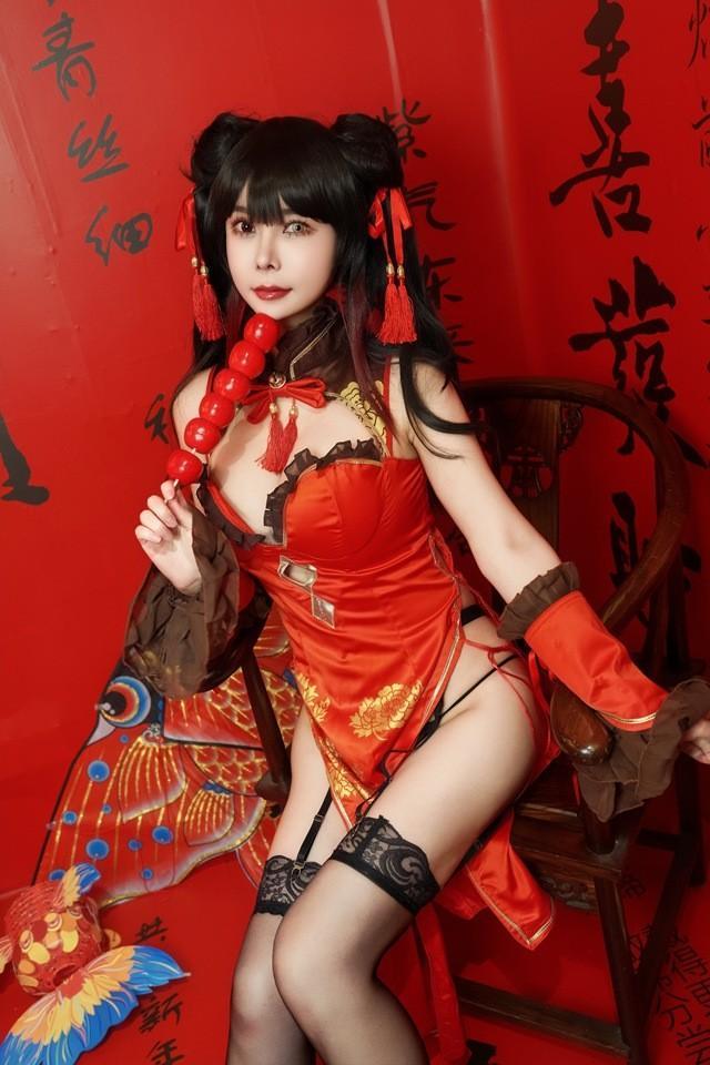 亚马逊鲶鱼 – NO.15 时崎狂三 旗袍[25P-379MB]-2