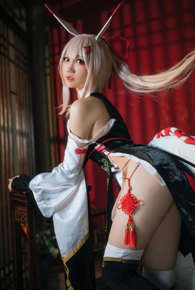 焖焖碳 – NO.044 碧蓝航线-绫波旗袍·新岁之鬼神[25P-417MB]-2