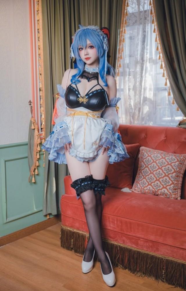 雪晴Astra – NO.091 原神 甘雨 女仆[31P1V-763MB]-1